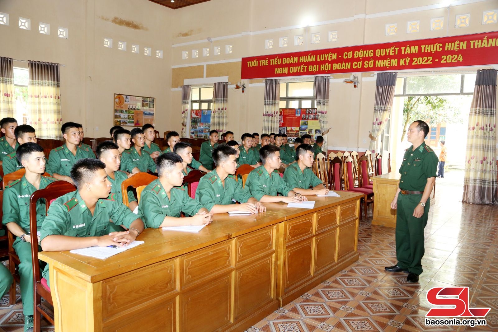 Bộ đội Biên phòng tỉnh tăng cường giáo dục chính trị cho cán bộ chiến sĩ
