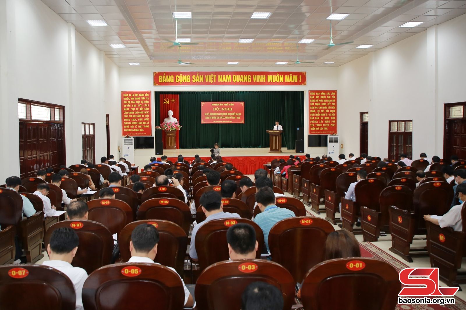 Sơ kết giữa nhiệm kỳ thực hiện Nghị quyết Đại hội Đảng bộ huyện Phù Yên lần thứ XX