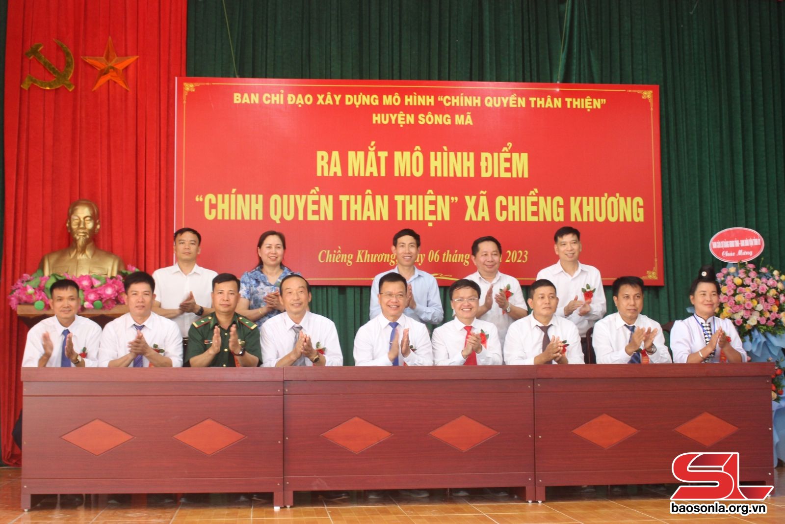 Chính quyền thân thiện vì Nhân dân phục vụ ở xã Hoằng Thái