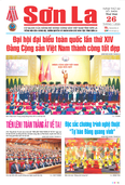 Báo Sơn La, thứ 2, ngày 26/1/2026