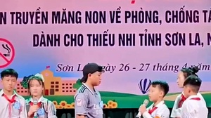 Cuộc thi tuyên truyền măng non về phòng, chống tác hại của thuốc lá 