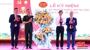 Lễ kỷ niệm 20 năm Ngày truyền thống Viettel Sơn La