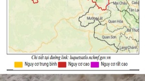 Cảnh báo lũ quét, sạt lở đất, sụt lún đất trong ngày 8/6