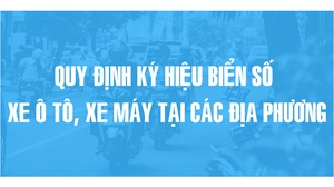 Quy định ký hiệu biển số xe ô tô, xe máy tại các địa phương