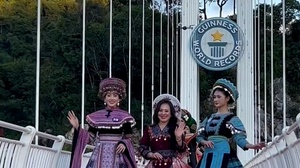 Ấn tượng phần thi trang phục dân tộc Hoa hậu Du lịch Dân tộc Việt Nam 2025