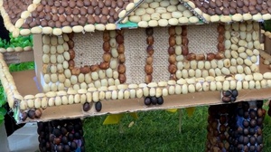 Sáng tạo tại phần thi tạo hình từ cà phê