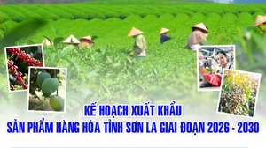 Kế hoạch xuất khẩu sản phẩm hàng hóa tỉnh Sơn La giai đoạn 2026 - 2030