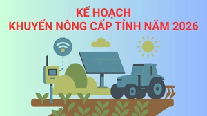 Kế hoạch khuyến nông cấp tỉnh năm 2026