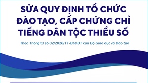 Sửa quy định tổ chức đào tạo, cấp chứng chỉ tiếng dân tộc thiểu số