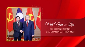 Việt Nam và Lào đồng hành trong giai đoạn phát triển mới
