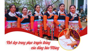 Nét đẹp trang phục truyền thống của đồng bào Mông