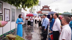 Khai mạc Triển lãm 'Di sản của Danh nhân văn hóa Lê Quý Đôn'