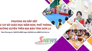 PHƯƠNG ÁN SẮP XẾP CÁC CƠ SỞ GIÁO DỤC MẦM NON, PHỔ THÔNG, THƯỜNG XUYÊN TRÊN ĐỊA BÀN TỈNH SƠN LA