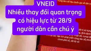VNEID có nhiều thay đổi quan trọng từ 28/9 - Người dân cần chú ý!