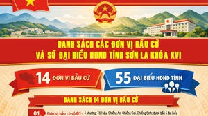 Ấn định 14 đơn vị bầu cử đại biểu HĐND tỉnh khóa XVI
