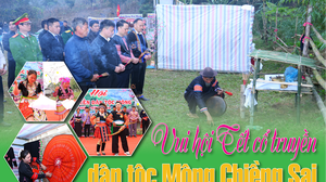 Vui hội Tết cổ truyền dân tộc Mông Chiềng Sại