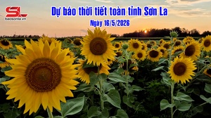 Dự báo thời tiết toàn tỉnh Sơn La ngày 16/5/2026