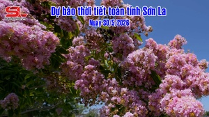Dự báo thời tiết toàn tỉnh Sơn La ngày 30/5/2026