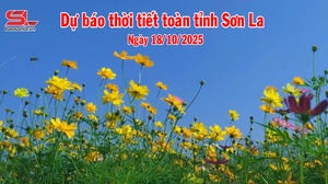 Dự báo thời tiết toàn tỉnh Sơn La ngày 18/10/2025