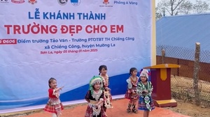 Khánh thành “Trường đẹp cho em" ở xã Chiềng Công