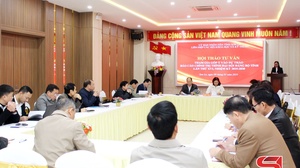 Hội thảo tư vấn tham gia vào Dự thảo báo cáo chính trị trình Đại hội Đảng bộ tỉnh lần thứ XVI