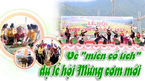 Về "miền cổ tích" dự lễ hội Mừng cơm mới