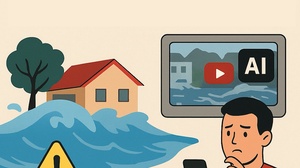 Cảnh báo mối đe dọa từ những nội dung giả mạo về thiên tai do AI tạo ra