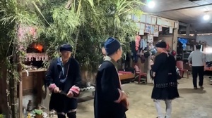 Rộn ràng Lễ hội Púng Hiéng của người Dao Tiền bản Phiêng Đón