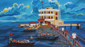 Đảo Đá Tây trong quần Đảo Trường Sa  