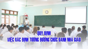 Quy định việc xác định tương đương chức danh nhà giáo
