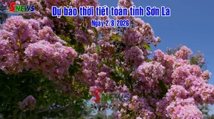 Dự báo thời tiết toàn tỉnh Sơn La ngày 2/8/2026