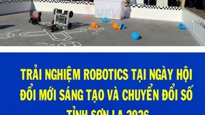 Trải nghiệm Robotics tại Ngày hội Đổi mới sáng tạo và Chuyển đổi số tỉnh Sơn La 2026