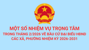Một số nhiệm vụ trọng tâm về bầu cử đại biểu HĐND các xã, phường nhiệm kỳ 2026-2031