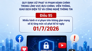 Mức phạt vi phạm trên không gian mạng tăng lên tới 12 triệu đồng