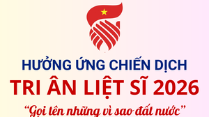 Hưởng ứng chiến dịch Tri ân liệt sĩ năm 2026