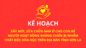 Xây mới, sửa chữa nhà ở cho con đẻ người hoạt động kháng chiến bị nhiễm chất độc hóa học