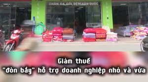 Giảm thuế "đòn bẩy" hỗ trợ doanh nghiệp nhỏ và vừa