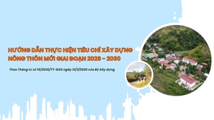Hướng dẫn thực hiện tiêu chí xây dựng nông thôn mới giai đoạn 2026 - 2030
