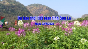 Dự báo thời tiết toàn tỉnh Sơn La ngày 22/5/2026