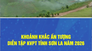 KHOẢNH KHẮC ẤN TƯỢNG DIỄN TẬP KVPT TỈNH SƠN LA NĂM 2026