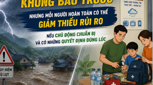 6 nguyên tắc an toàn cần ghi nhớ trong mùa mưa lũ