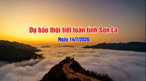 Dự báo thời tiết toàn tỉnh Sơn La ngày 14/7/2026