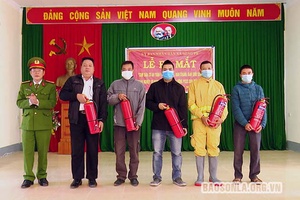 Song Pe thành lập 5 “Cụm dân cư an toàn PCCC” 