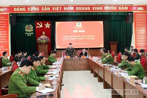 Cụm thi đua số IV (Công an tỉnh): Tổng kết phong trào thi đua “Vì an ninh Tổ quốc” năm 2021