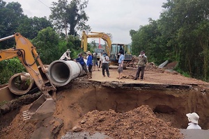 Dồn sức khắc phục hậu quả mưa lũ