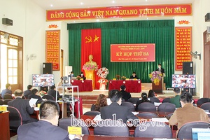 Kỳ họp thứ ba, HĐND huyện Mai Sơn khóa XXI