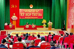 Kỳ họp thứ ba, HĐND huyện Sốp Cộp khóa IV