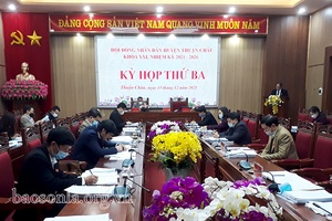 Kỳ họp thứ ba, HĐND huyện Thuận Châu khóa XXI