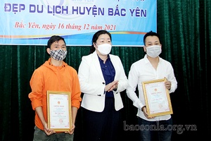 Trao giải cuộc thi “Ảnh đẹp du lịch huyện Bắc Yên năm 2020”