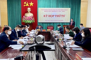 Kỳ họp thứ tư, HĐND huyện Mộc Châu khóa XXI